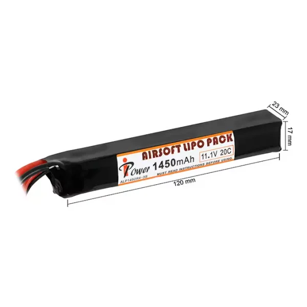 Bateria Li-Po 1450mAh 11,1V 20C  (DEAN) - Image 2