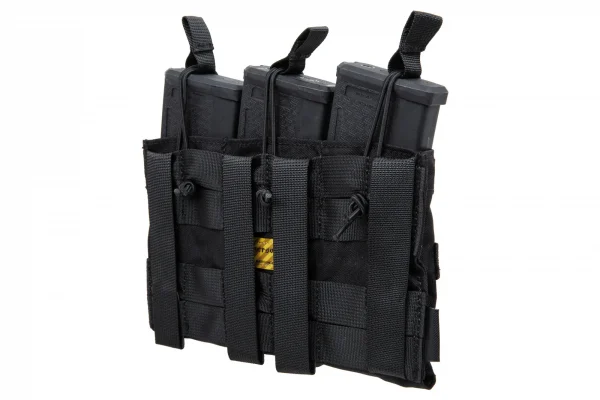 bolsa tripla para carregadores M4/M16 Emerson Gear Black - Image 3