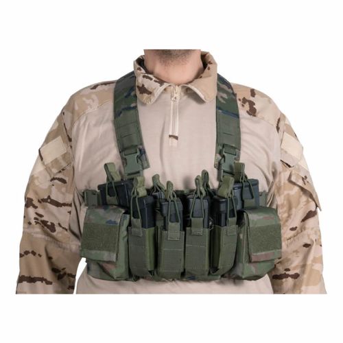 CHEST RIG DELTA TACTICS FORCE BOSCOSO PIXELADO