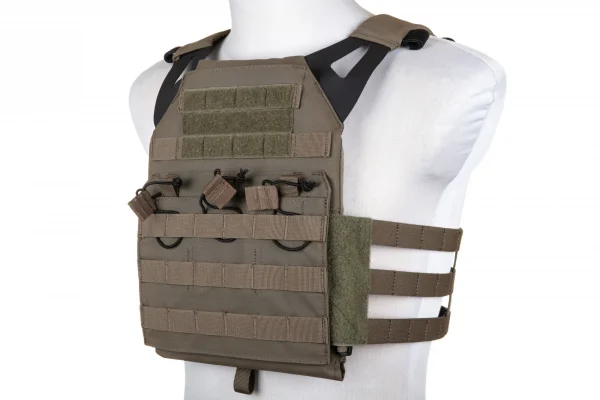 Colete Plate Carrier Vest Ape Force Gear JPC 1.0 Ranger Green