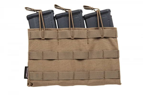 Bolsa tripla para carregadores M4/M16 Emerson Gear Coyote Brown - Image 3