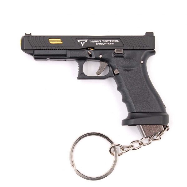 G34 GUN Porta-chaves ​​7,5 CM PRETO