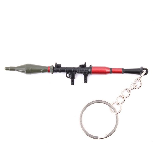 Porta-chaves BAZOOKA RPG-7 9 CM PRETO/VERDE