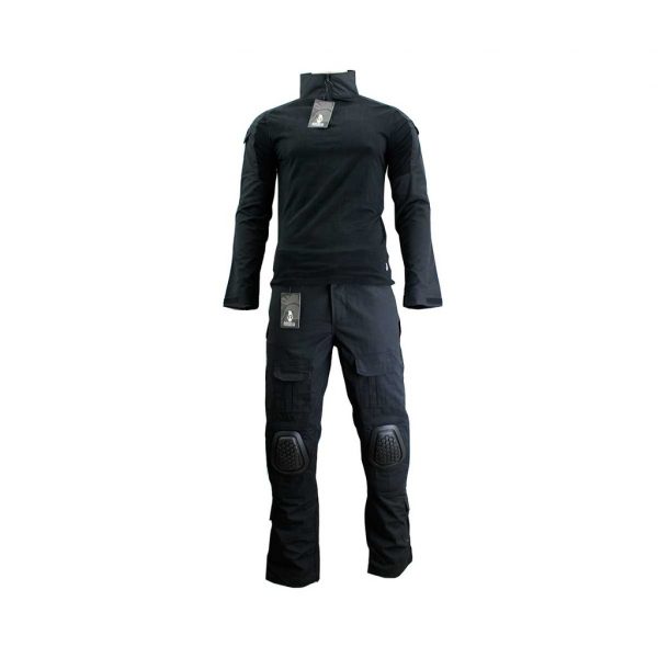 Uniforme completo IMMORTAL WARRIOR Preto (M)