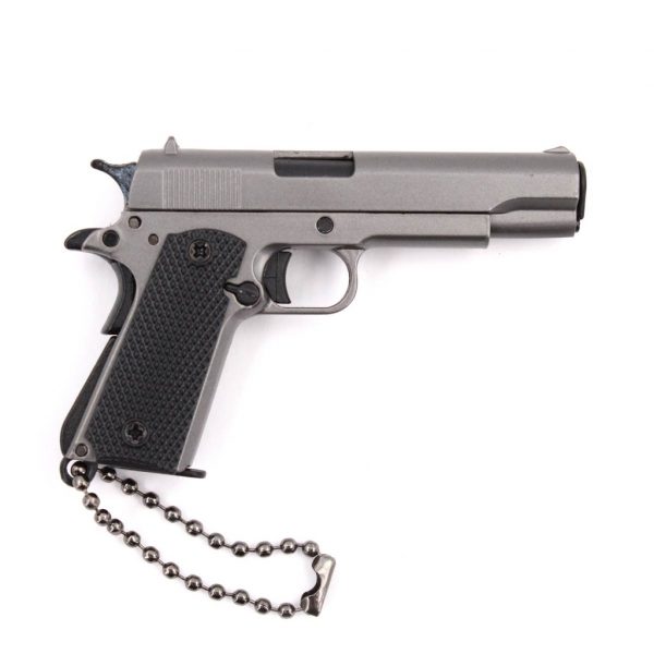 1911 PISTOLA Porta-chaves 7CM CINZA - Image 5