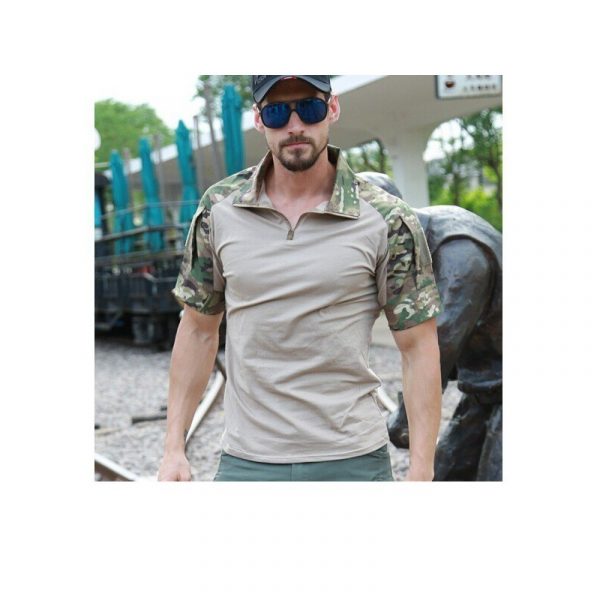 Combate shirt manga curta Multicam S