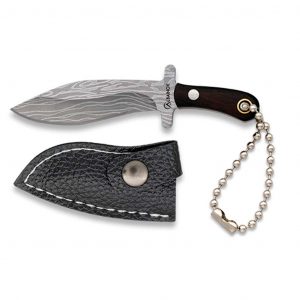 Porta-Chaves FACA BOWIE COM BAINHA PRATEADA