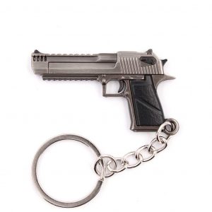 Desert eagle Porta chaves 5 CM PRATA