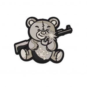 Patch de pelúcia cinza IMORTAL PVC TERROR