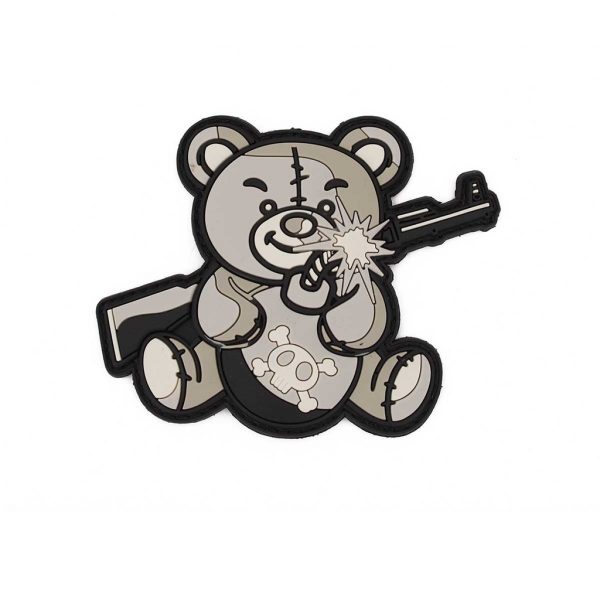 Patch de pelúcia cinza IMORTAL PVC TERROR