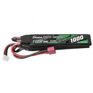 Bateria LIPO NUNCHUK triple GENS ACE 1000mah 11.1v 25c (t-plug)