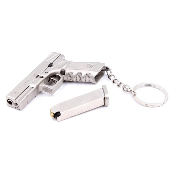 porta chaves   G17 7 CM PRATA - Image 3