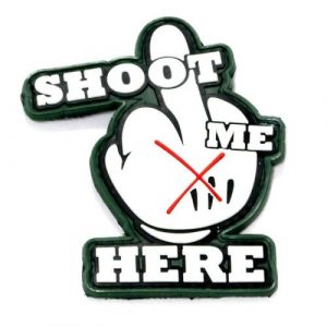 Patch SHOOT ME HERE