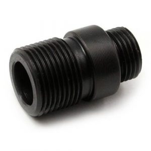 Adaptador silenciador externo AIRSOFTPRO para pistolas WE 11mm a 14mm