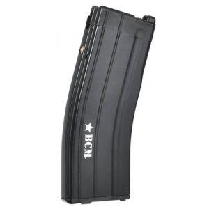 Carregador réplica lowcap M4 gbb vfc bcm 30 bbs PRETO