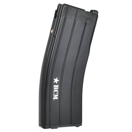 Carregador réplica lowcap M4 gbb vfc bcm 30 bbs PRETO
