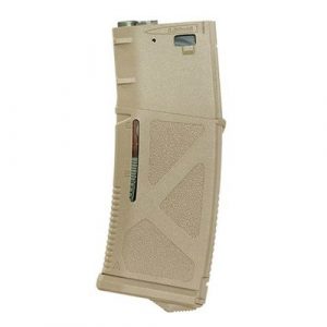 Réplica de carregador variável M4 Arcturus polímero 30/130 bbs TAN