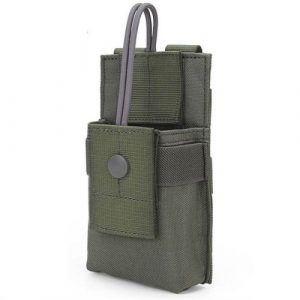 Bolsa curta para suporte de rádio oem 1000d verde