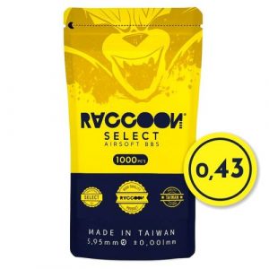BBs Raccoon 0.43g 1000BBs