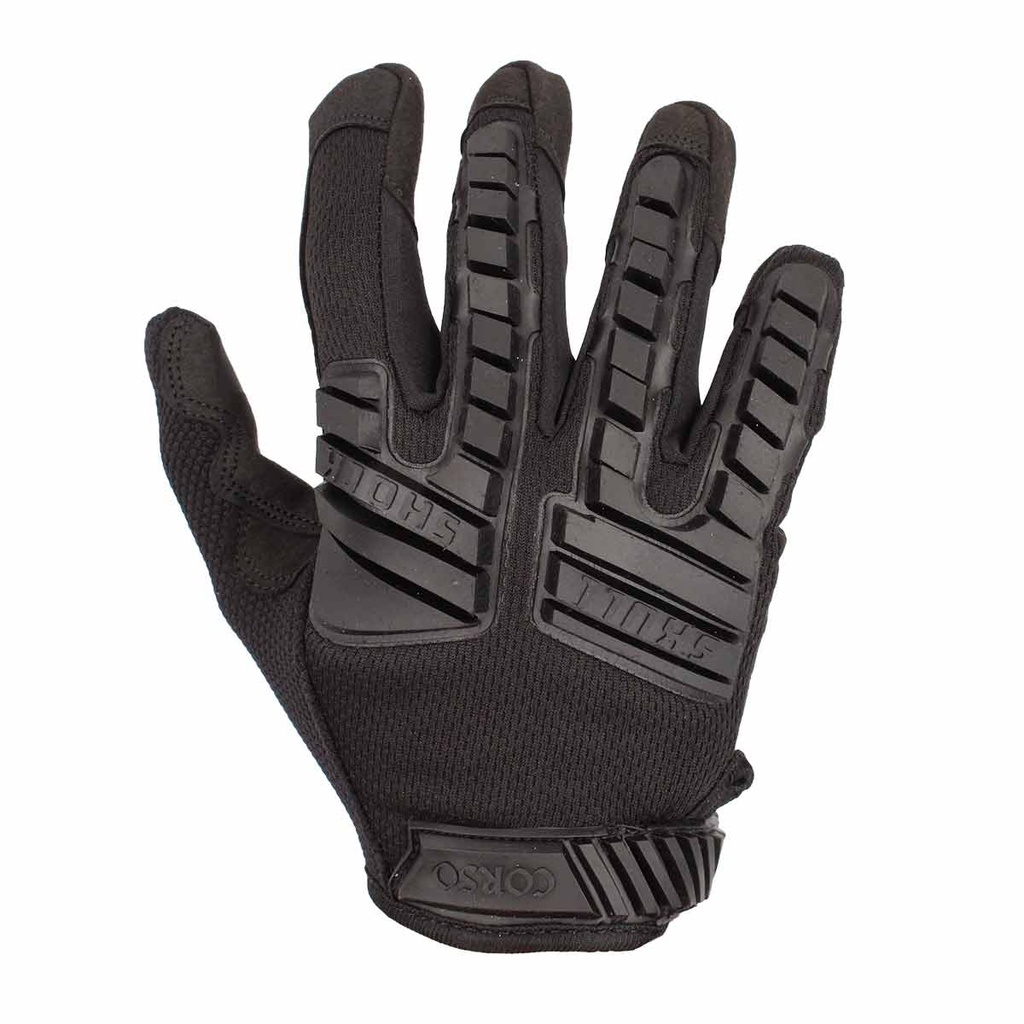 LUVA PRETA CORSO SKULL MK3 (L)