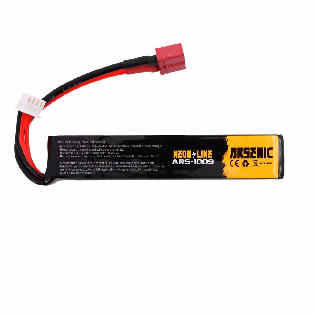 Bateria Arsenic Pro LiPo 11,1V 1100mAh 25C/50C T-Dean - Image 2