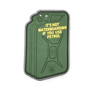 PATCH DE PVC 3D VERDE-AMARELO JERRICAN