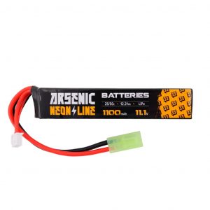 Bateria Lipo C/Arsenio  11.1V 1100mAh 25C/50C (Mini Tamiya)