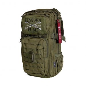 Mochila CORSO ROGUE MOLLE COM MOSQUETÃO 14L VERDE