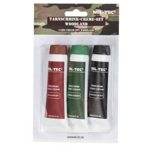 Pintura facial tactica MIL-tec 3 cores